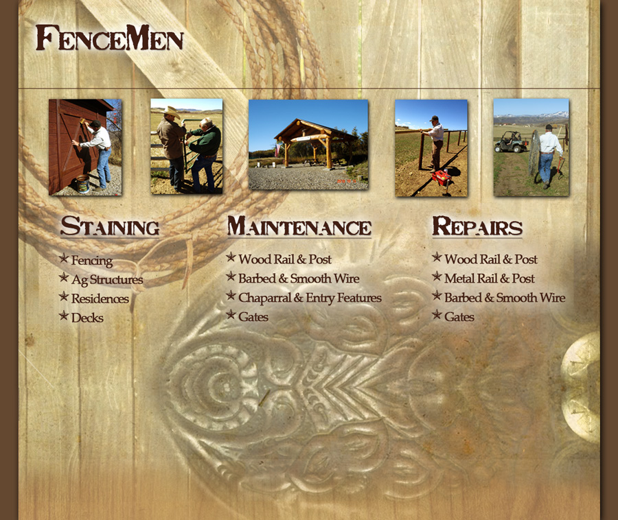 Fence Men Ad